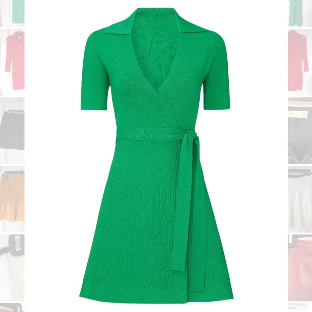 LAST CALL NWT Diane Von Furtsenberg Wrap Dress